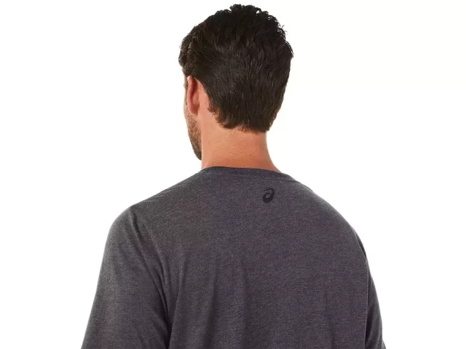 Camiseta de manga curta listrada da ASICS