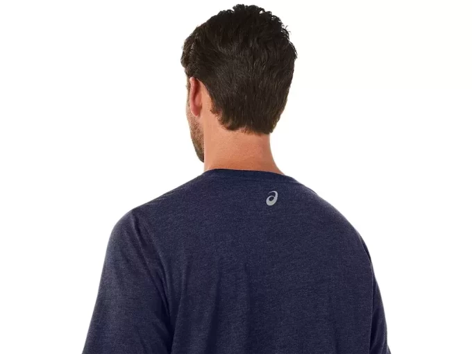 Camiseta de manga curta listrada da ASICS