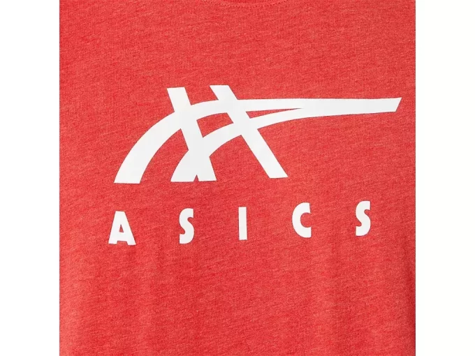 Camiseta de manga curta listrada da ASICS