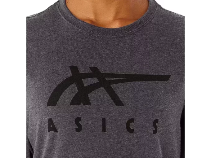 Camiseta de manga curta listrada da ASICS