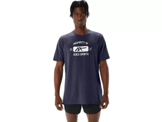 CAMISETA DE MANGA CURTA PROPRIEDADE DA ASICS SPORTS