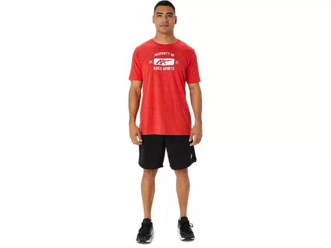 CAMISETA DE MANGA CURTA PROPRIEDADE DA ASICS SPORTS