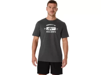CAMISETA DE MANGA CURTA PROPRIEDADE DA ASICS SPORTS