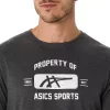 CAMISETA DE MANGA CURTA PROPRIEDADE DA ASICS SPORTS