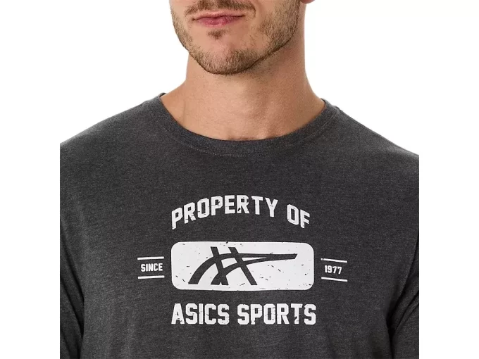 CAMISETA DE MANGA CURTA PROPRIEDADE DA ASICS SPORTS
