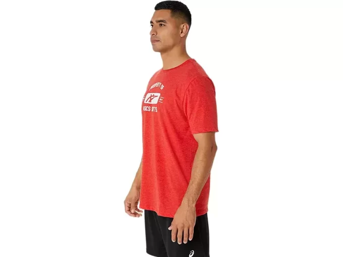 CAMISETA DE MANGA CURTA PROPRIEDADE DA ASICS SPORTS