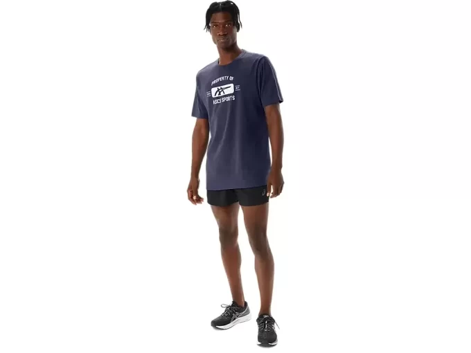 CAMISETA DE MANGA CURTA PROPRIEDADE DA ASICS SPORTS