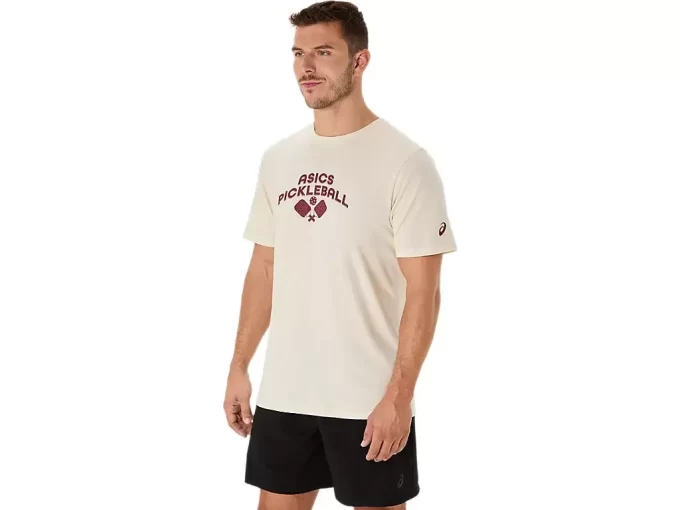 Camiseta de manga curta unissex ASICS para pickleball