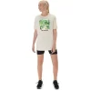 Camiseta de manga curta unissex ASICS RUN OUTSIDE CLUB