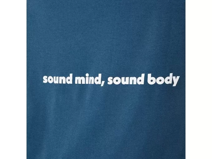 Camiseta de manga curta unissex ASICS RUN OUTSIDE CLUB