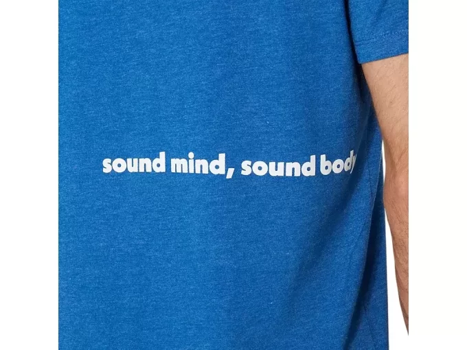 Camiseta de manga curta unissex ASICS RUN OUTSIDE CLUB