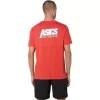 Camiseta de manga curta unissex ASICS SMSB 1977 RUN CLUB