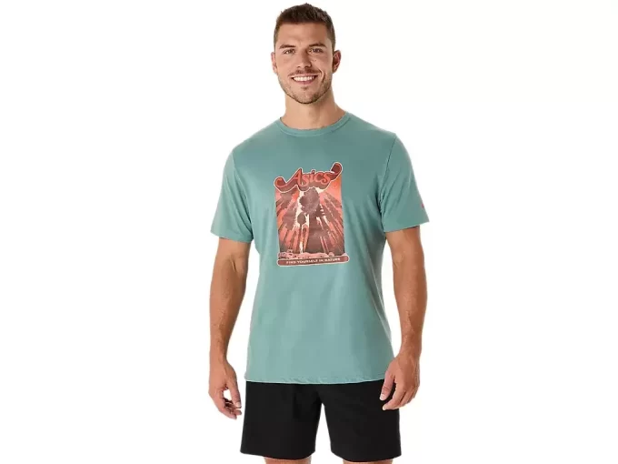 Camiseta de manga curta unissex ASICS WANDER Camiseta de manga curta unissex ASICS WANDER