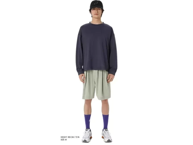 CAMISETA DE MANGA LONGA COM GOLA REDONDA CAMISETA DE MANGA LONGA COM GOLA REDONDA