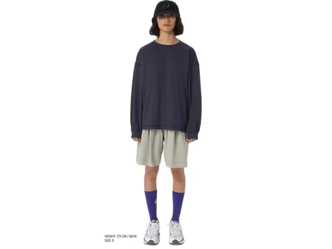 CAMISETA DE MANGA LONGA COM GOLA REDONDA CAMISETA DE MANGA LONGA COM GOLA REDONDA