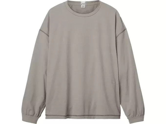 CAMISETA DE MANGA LONGA COM GOLA REDONDA CAMISETA DE MANGA LONGA COM GOLA REDONDA