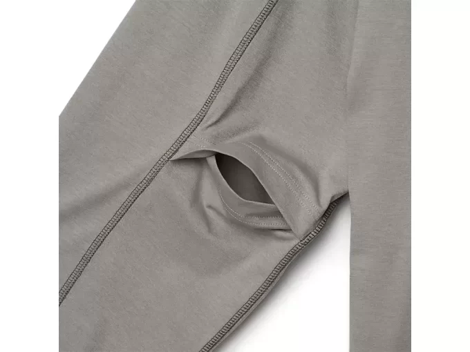 CAMISETA DE MANGA LONGA COM GOLA REDONDA CAMISETA DE MANGA LONGA COM GOLA REDONDA