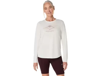 CAMISETA DE MANGA LONGA COM LOGOTIPO DA FUJITRAIL