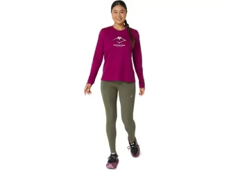 CAMISETA DE MANGA LONGA COM LOGOTIPO DA FUJITRAIL