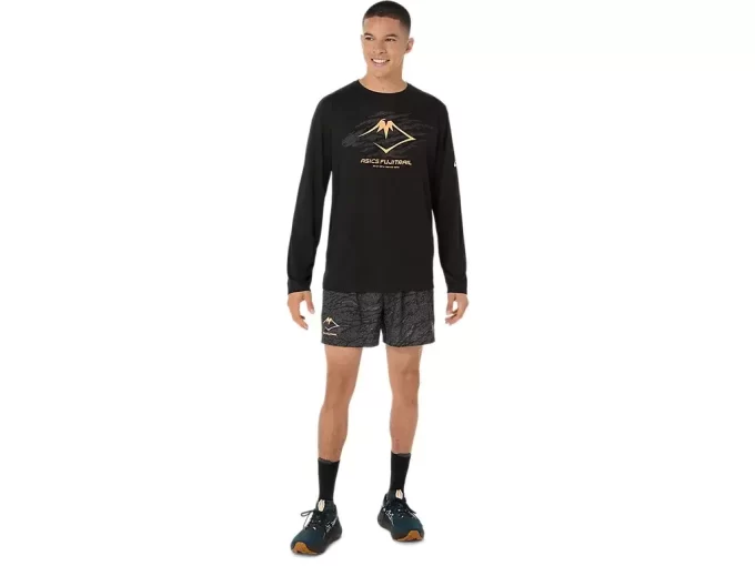 CAMISETA DE MANGA LONGA COM LOGOTIPO DA FUJITRAIL CAMISETA DE MANGA LONGA COM LOGOTIPO DA FUJITRAIL