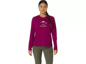 CAMISETA DE MANGA LONGA COM LOGOTIPO DA FUJITRAIL