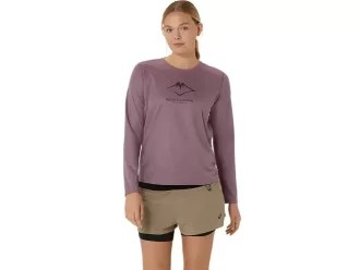 CAMISETA DE MANGA LONGA COM LOGOTIPO DA FUJITRAIL