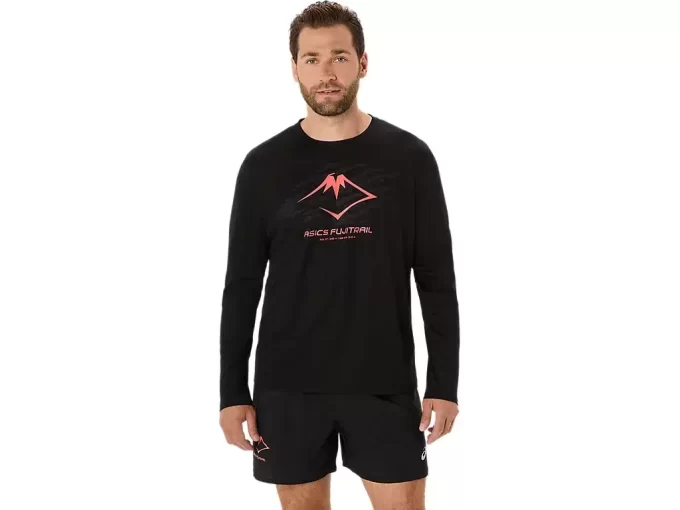 CAMISETA DE MANGA LONGA COM LOGOTIPO DA FUJITRAIL CAMISETA DE MANGA LONGA COM LOGOTIPO DA FUJITRAIL