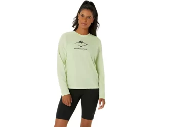 CAMISETA DE MANGA LONGA COM LOGOTIPO DA FUJITRAIL