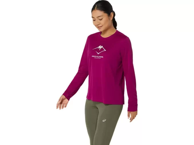 CAMISETA DE MANGA LONGA COM LOGOTIPO DA FUJITRAIL CAMISETA DE MANGA LONGA COM LOGOTIPO DA FUJITRAIL