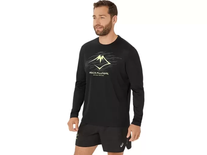 CAMISETA DE MANGA LONGA COM LOGOTIPO DA FUJITRAIL CAMISETA DE MANGA LONGA COM LOGOTIPO DA FUJITRAIL