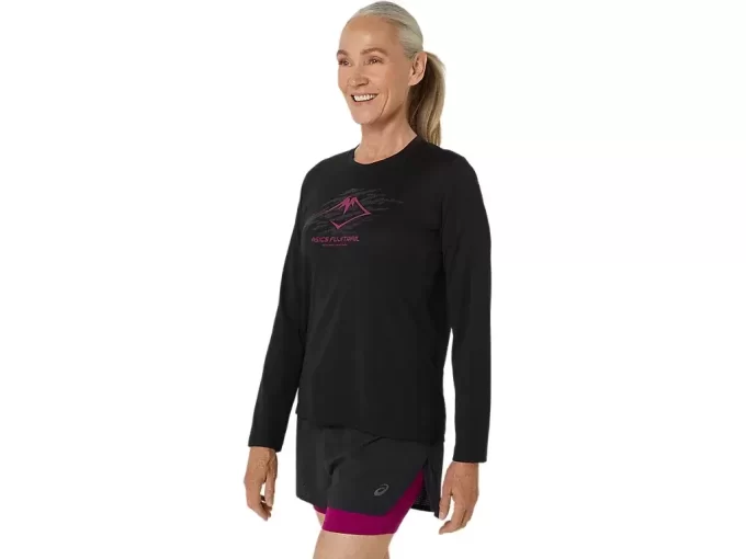 CAMISETA DE MANGA LONGA COM LOGOTIPO DA FUJITRAIL CAMISETA DE MANGA LONGA COM LOGOTIPO DA FUJITRAIL