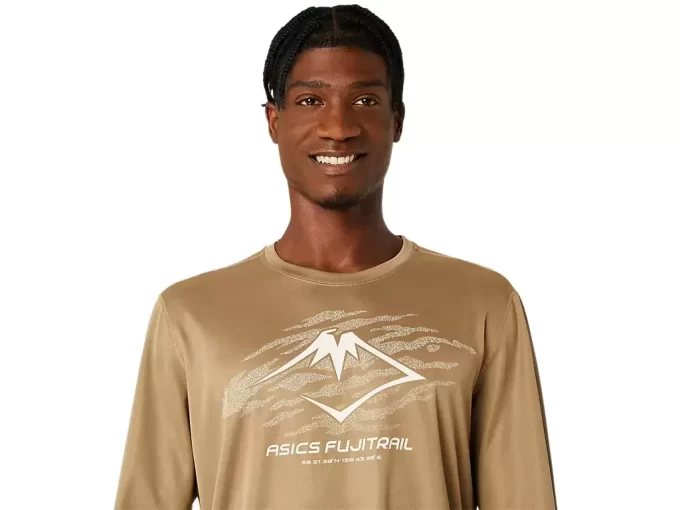 CAMISETA DE MANGA LONGA COM LOGOTIPO DA FUJITRAIL CAMISETA DE MANGA LONGA COM LOGOTIPO DA FUJITRAIL