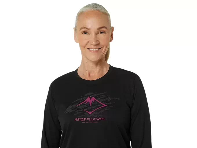 CAMISETA DE MANGA LONGA COM LOGOTIPO DA FUJITRAIL CAMISETA DE MANGA LONGA COM LOGOTIPO DA FUJITRAIL