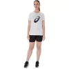 CAMISETA FEMININA ASICS AIZOME DE MANGA CURTA CAMISETA FEMININA ASICS AIZOME DE MANGA CURTA