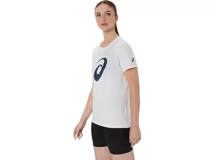 CAMISETA FEMININA ASICS AIZOME DE MANGA CURTA CAMISETA FEMININA ASICS AIZOME DE MANGA CURTA