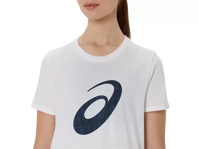 CAMISETA FEMININA ASICS AIZOME DE MANGA CURTA CAMISETA FEMININA ASICS AIZOME DE MANGA CURTA