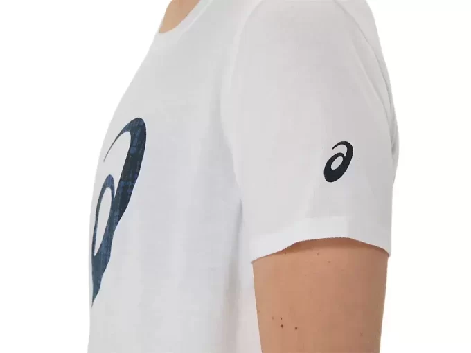 CAMISETA FEMININA ASICS AIZOME DE MANGA CURTA CAMISETA FEMININA ASICS AIZOME DE MANGA CURTA