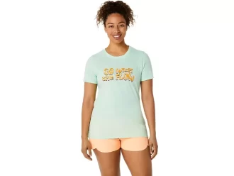 CAMISETA FEMININA ASICS BALANCED DE MANGA CURTA