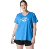 CAMISETA FEMININA ASICS DE PICKLEBALL DE MANGA CURTA CAMISETA FEMININA ASICS DE PICKLEBALL DE MANGA CURTA