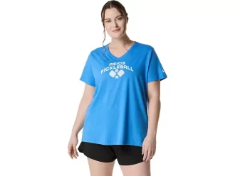 CAMISETA FEMININA ASICS DE PICKLEBALL DE MANGA CURTA
