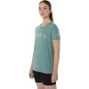 CAMISETA FEMININA ASICS FOIL DE MANGA CURTA CAMISETA FEMININA ASICS FOIL DE MANGA CURTA