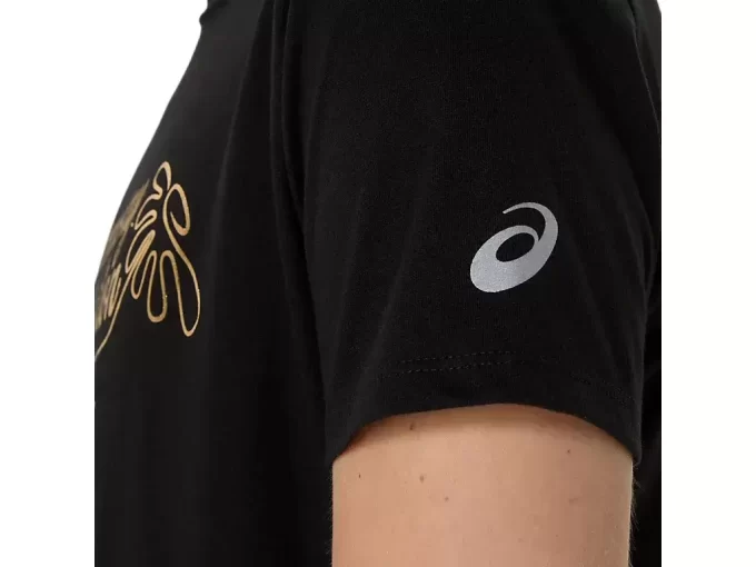 CAMISETA FEMININA ASICS FOIL DE MANGA CURTA CAMISETA FEMININA ASICS FOIL DE MANGA CURTA