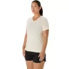 CAMISETA FEMININA ASICS NATURE DE MANGA CURTA COM DECOTE EM V CAMISETA FEMININA ASICS NATURE DE MANGA CURTA COM DECOTE EM V