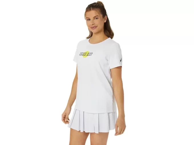 CAMISETA FEMININA CLÁSSICA COM ESTAMPA GRÁFICA