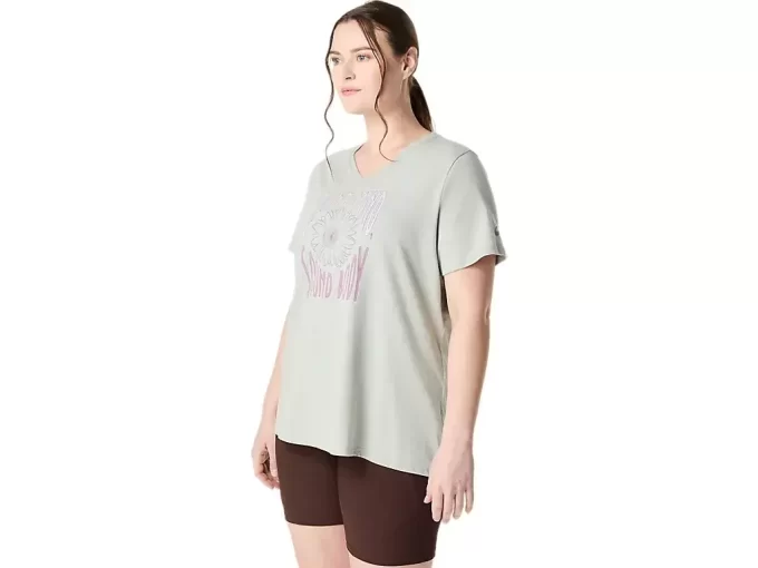 CAMISETA FEMININA COM DECOTE EM V E ESTAMPA DE GIRASSOL CAMISETA FEMININA COM DECOTE EM V E ESTAMPA DE GIRASSOL