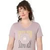 CAMISETA FEMININA COM DECOTE EM V E ESTAMPA DE GIRASSOL CAMISETA FEMININA COM DECOTE EM V E ESTAMPA DE GIRASSOL