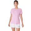 CAMISETA FEMININA COM ESTAMPA DE TÊNIS