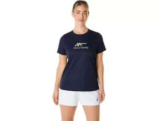CAMISETA FEMININA COM ESTAMPA DE TÊNIS