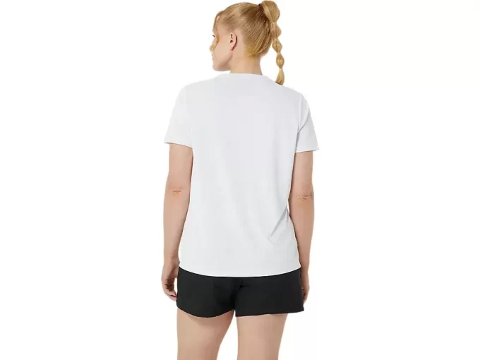 CAMISETA FEMININA COM ESTAMPA DE TÊNIS