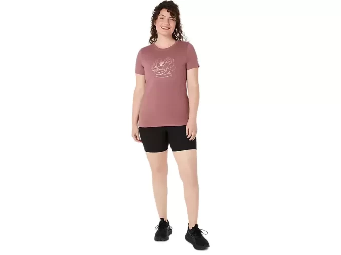 CAMISETA FEMININA COM PEÔNIAS CAMISETA FEMININA COM PEÔNIAS